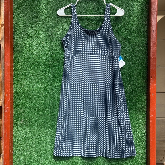 NWT Columbia PFG Freezer III dress with polka dots - Picture 1 of 7